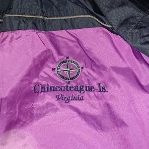 🎁NWOT 💗2/$15.   Purple Jacket Chincoteague VA